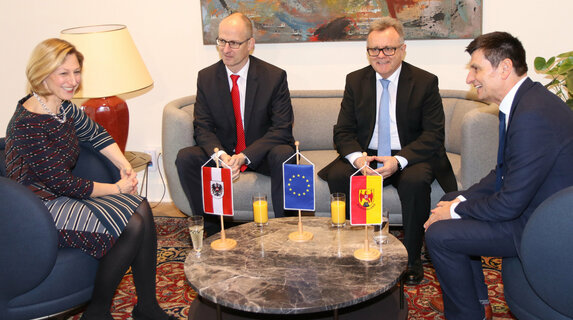 Als erste Delegation bei der neu bestellten bilateralen