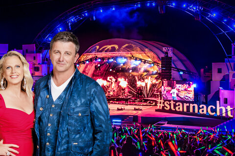 Barbara Schöneberger und Hans Sigl moderieren die beliebte STARnacht am Neusiedler See