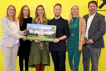 Programm der Halbturner Schlosskonzerte 2025 mit Landesrätin daniela Winkler