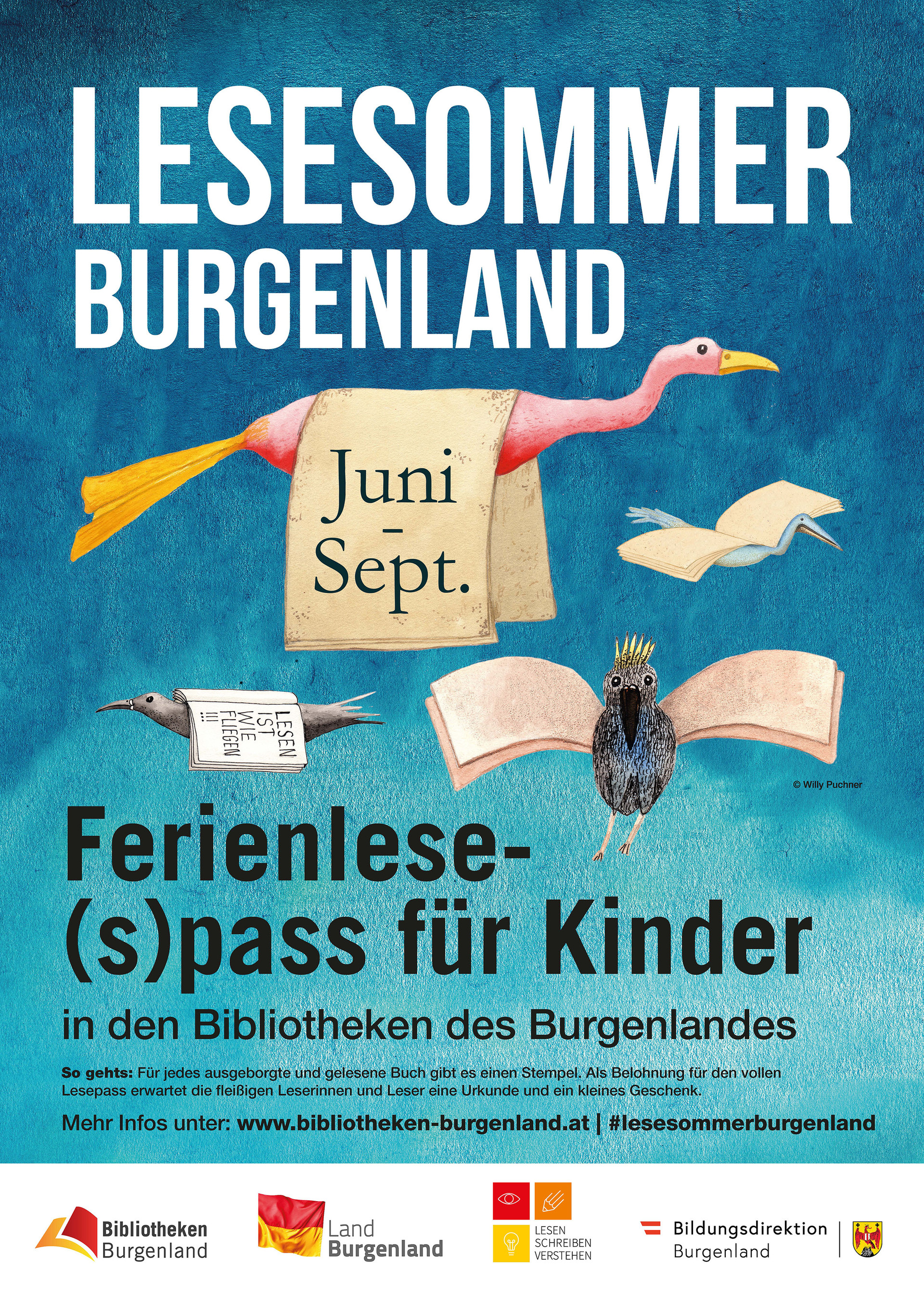 Leseflashmob am 16. Juni