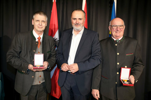 Klaus Gmeiner Kurt Schuch Silbernes Ehrenzeichen