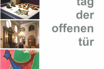 Titelseite des Folders zum Tag der offen Tür in den Burgenländischen Museen