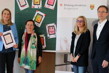 Landesrätin Winkler ist für safer internen in den volksschulen