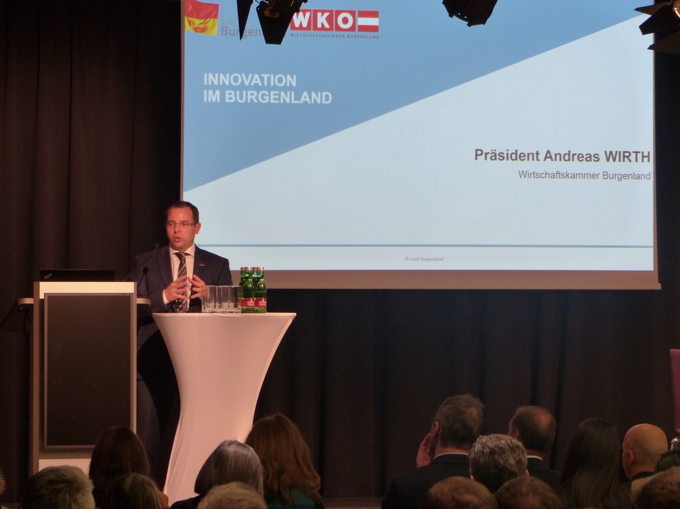Statement „Innovation im Burgenland“ - Präsident Andreas WIRTH, Wirtschaftskammer Burgenland