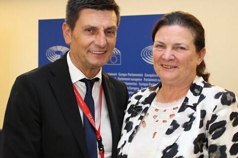 Christian Illedits im Gespräch mit Konstanze Krehl, Mitglied des Europäischen Parlamentes