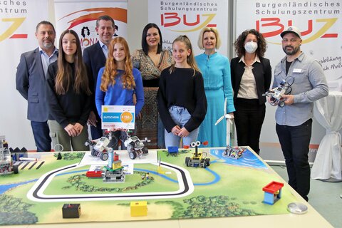 Roberta Cup mit Landeshauptmannstellvertreterin Astrid Eisenkopf