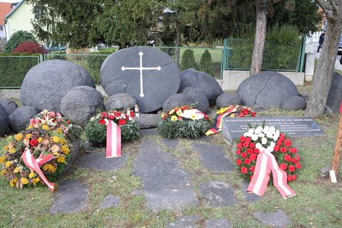 Mahnmal für Roma und Sinti in der Gemeinde Lackenbach