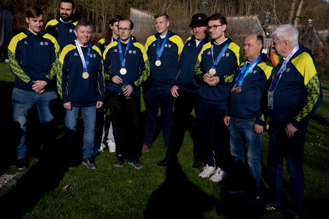 Die erfolgreichen Sportler des Teams Dornau, Wohnheim Verein Kastell Dornau) und pro mente Burgenland, Haus Kohfidisch).