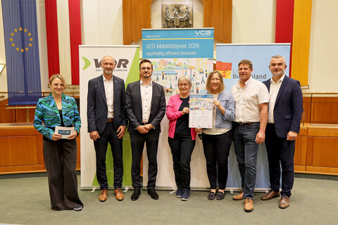 VCÖ Mobilitätspreis mit Landesrat Heinrich Dorner