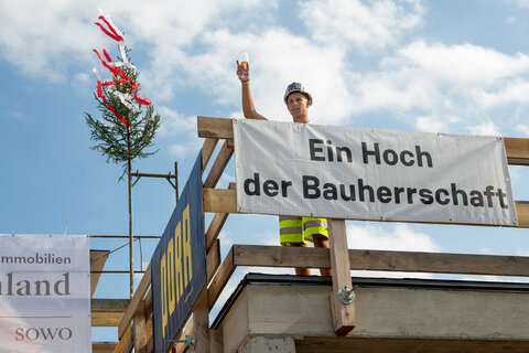 Der jüngste Lehrling beim Gleichenspruch