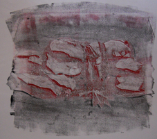 MISCHLING Elke – „Venus“, 2007, Serie von 4 Monotypien/Papier, je 80x60 cm