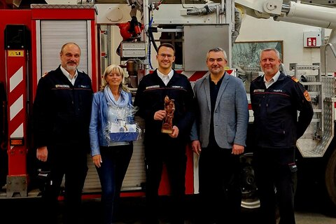 18.000 Feuerwehrmitglied