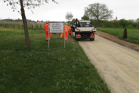 Der neue Blaufränkischweg in Horitschon