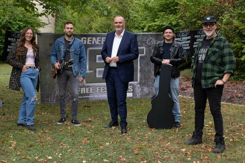 Landeshauptmann Doskozil präsentiert die Generation next Festivals