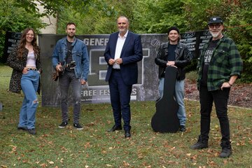 Landeshauptmann Doskozil präsentiert die Generation next Festivals
