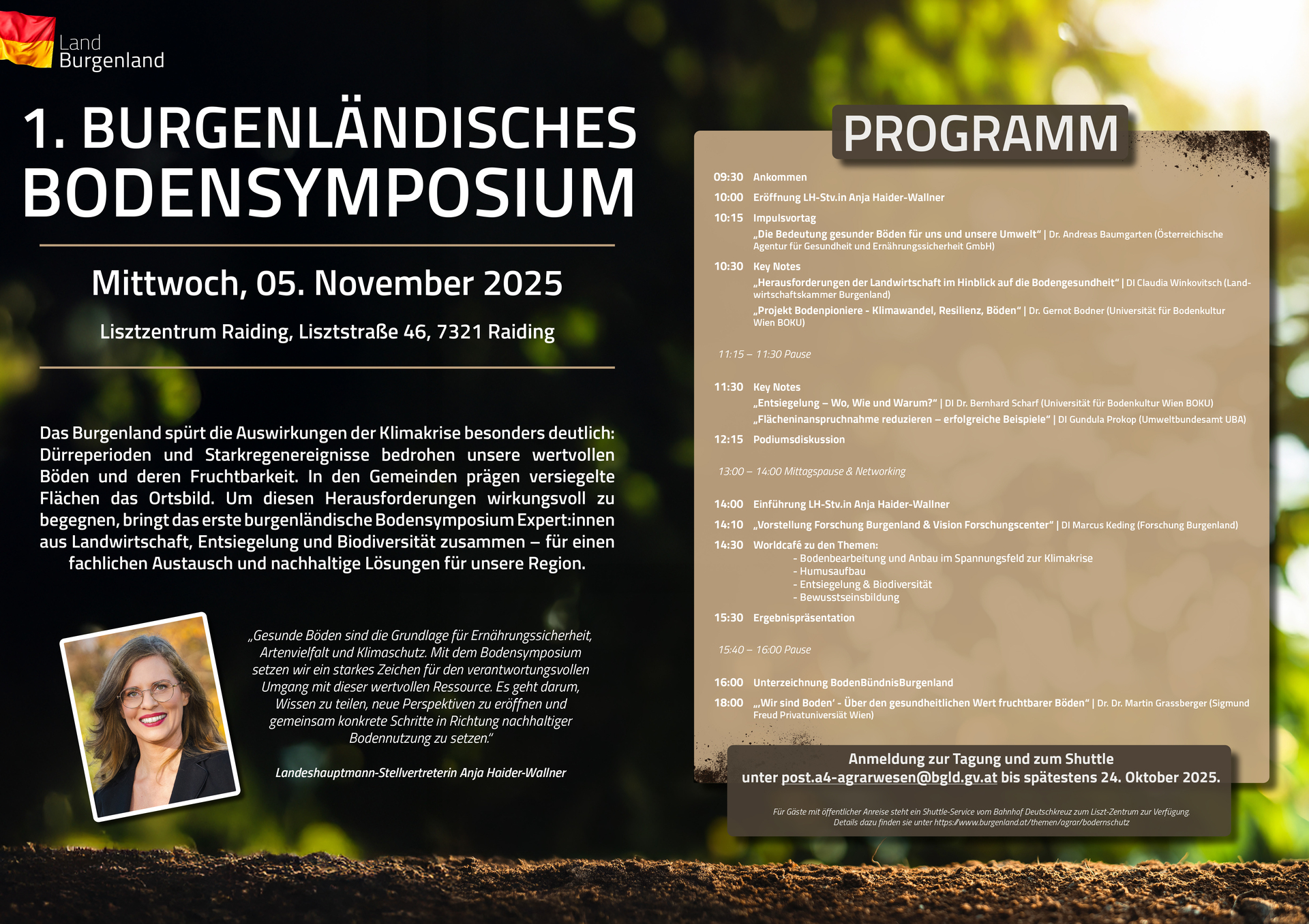 1. Bgld. Bodensymposium