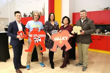 Thomas Plank, Schulleiter Berufsschule Mattersburg, Veranstalter Michael Oberhauser Burgenland Extrem, Landeshauptmann-Stellvertreterin Astrid Eisenkopf, Sylvia Waba Schulleitern der LBS Eisenstadt und Michael Goldenitsch, Innungsmeister der Bäcker.