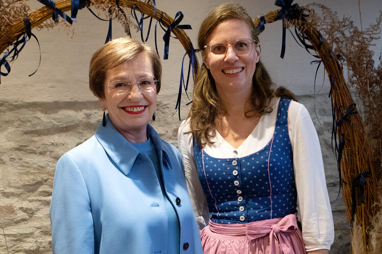 andeshauptmann-Stellvertreterin Anja Haider-Wallner mit Keynote-Speakerin Mag.a Doris Schmidauer (v.r.).