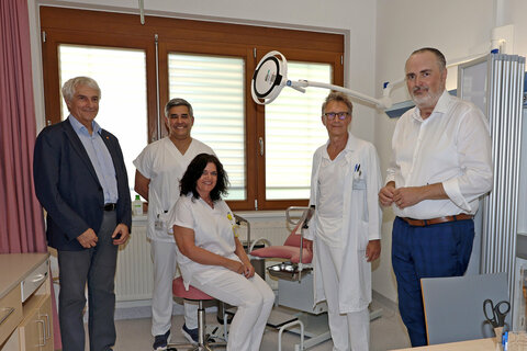 Einblicke in die neue Geburtenstation