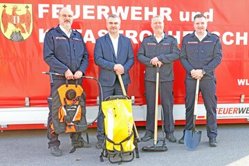 Landesrat Dorner präsentierte die Bilanz der burgenländischen Feuerwehren 2023