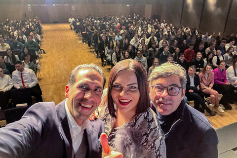 Jugendklimakonferenz in Eisenstadt mit Landeshauptmannstellvertreterin Astrid Eisenkopf
