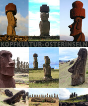 Collage – Kopfkultur Osterinseln