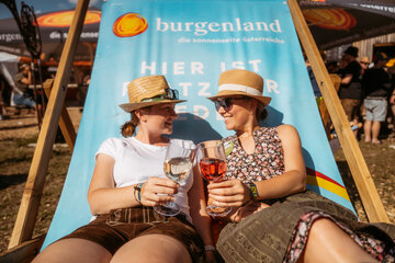 Starker Auftritt von Burgenland Tourismus beim Woodstock der Blasmusik 2026: Im Mittelpunkt standen die vielfältigen Urlaubsangebote des Landes.