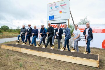 Spatenstich Hochwasserschutz Oggau