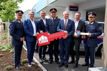 Eröffnung Polizeiinspektion Deutschkreutz und Angelobung von Polizeischülern