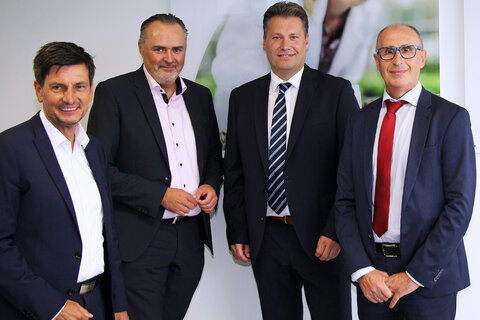 Der zweite Standort der Wirtschaft Burgenland GmbH (WiBuG) wurde im Technologiezentrum in Güssing von Landeshauptmann Hans Peter Doskozil, Wirtschaftslandesrat Christian Illedits, WiBuG-Geschäftsführer Mag. Harald Zagiczek und Südburgenland-Manager KommR Werner Unger offiziell seiner Bestimmung übergeben.