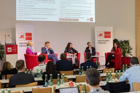 Behördentalk beim Kontrollgipfel in Eisenstadt