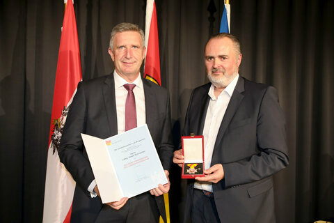 Ewald Schnecker Goldenes Ehrenzeichen