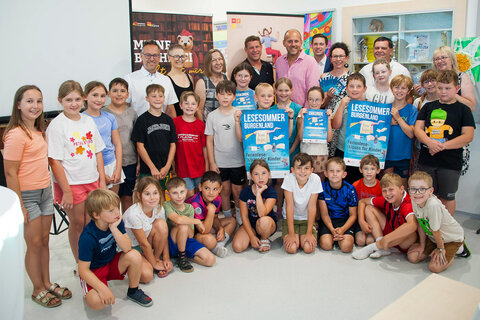 mit Volksschulkindern der VS Litzelsdorf