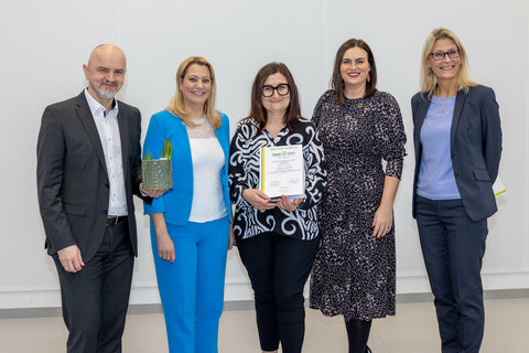 ÖKOLOG-Urkunden-Verleihung - MS Großwarasdorf