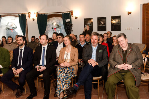 LH-Stv.in Anja Haider-Wallner beim Start des Naturschutzprojekts GRACE.