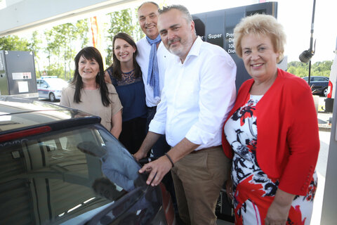 Landestankstelle in St. Michael offiziell eröffnet
