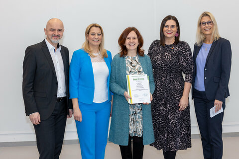 ÖKOLOG-Urkunden-Verleihung - VS Lackenbach