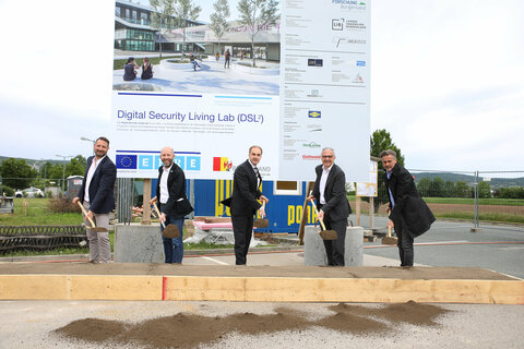 Spatenstich Digital Security Living Lab 2