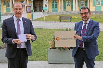 Landesrat Scheemann empfing den Bayrischen Staatsminister Klaus Holetschek im Burgenland