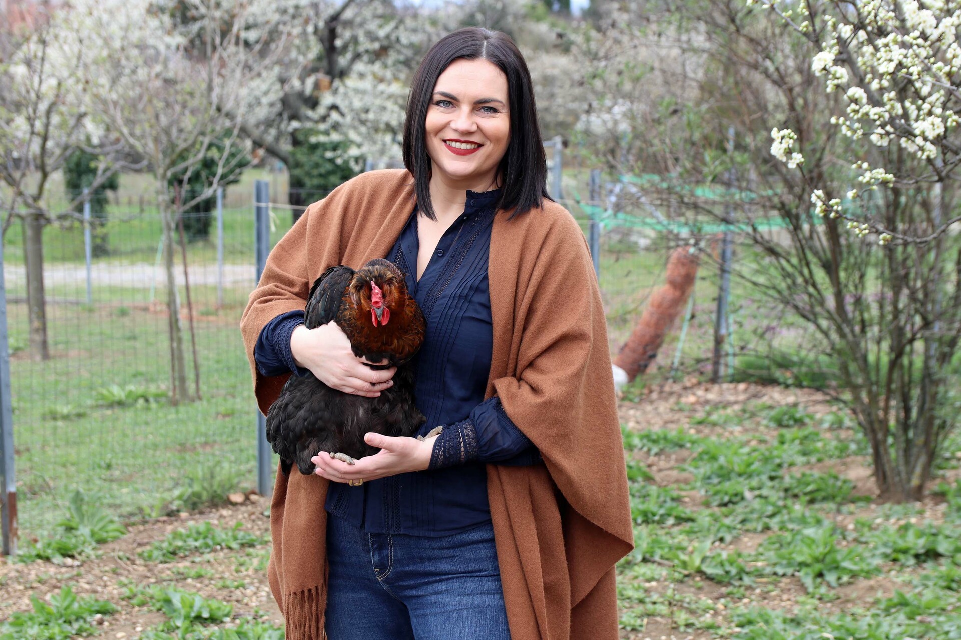 Huhn im Glück