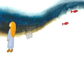 Illustration aus „Wenn Jakob träumt“