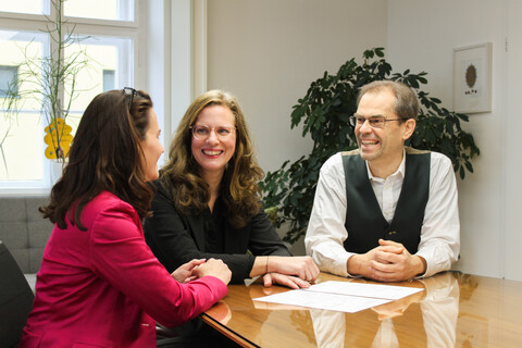 Claudia Pinterich, LH-Stv.in Anja Haider-Wallner, Klubobmann Wolfgang Spitzmüller
