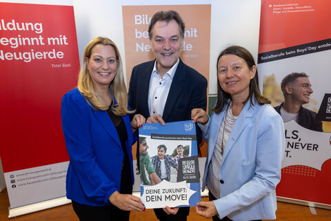 Landesätin Daniela Winkler bei Boys'Day-Aktionstag an der PPH Burgenland