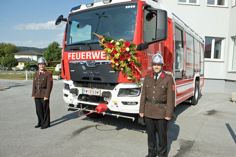 Das neue RLFA 3000 wurde heute, Sonntag, seiner Bestimmung übergeben.