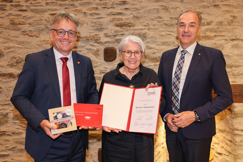 50 Jahre Burgenlandstiftung Theodor Kery - Preisverleihung auf Burg Schlaining