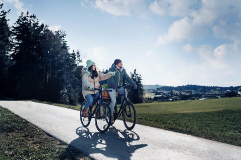 Das Burgenland auch in den Wintermonaten per Rad erkunden