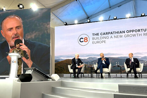 Anlässlich eines Panels beim „Carpathian 8 Summit“ in Bukovel diskutierte Landeshauptmann Hans Peter Doskozil mit dem ukrainischen Wirtschaftsminister Oleksandr Kravchenko und hochrangigen Wirtschaftsvertretern über die wirtschaftlichen Chancen der Karpatenregion.