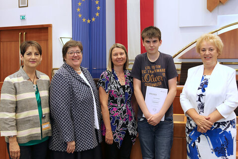 Europawissen burgenländischer SchülerInnen ausgezeichnet