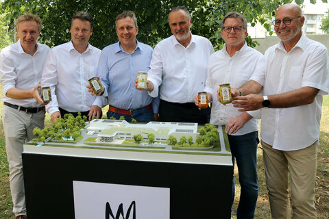 Das Unternehmen Gurkenprinz baut in Müllendorf sagt Landeshauptmann Doskozil