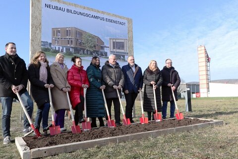 Bildungscampus Eisenstadt - Spatenstich